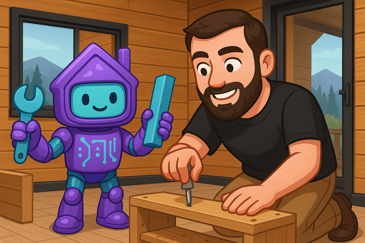 Burned Out and Building Again